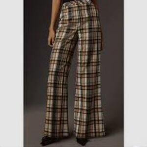 Maeve by Anthropologie Plaid Trousers